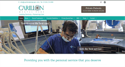 Desktop Screenshot of carillondentalcare.com